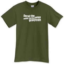 Derail Public Service Gravytrain - shirt