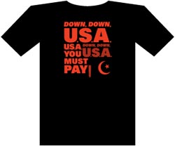 Down Down USA - shirt