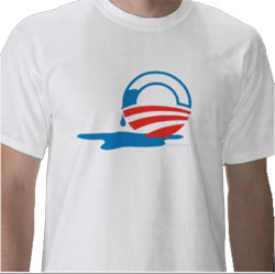 Leaking Obama - shirt